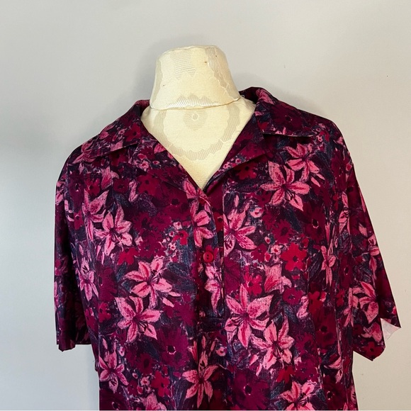 Vintage Jaylan of California Women Size L Blouse Made in USA - Picture 9 of 11